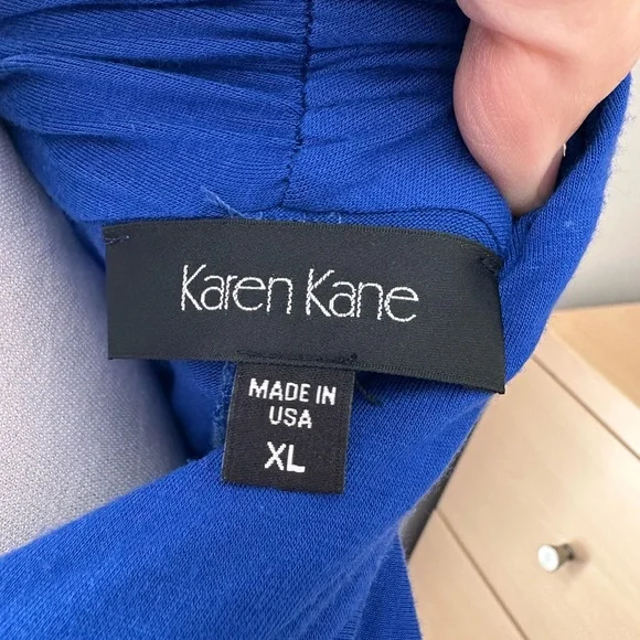 Karen Kane Royal Blue Long Sleeve Dress - Picture 5 of 5